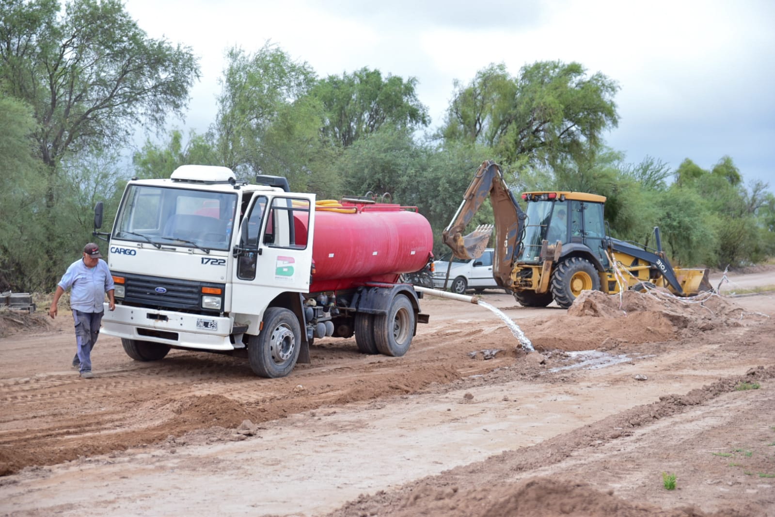 Con un avance del 60% continúan los trabajos en la obra 66 lotes con servicios de Chepes